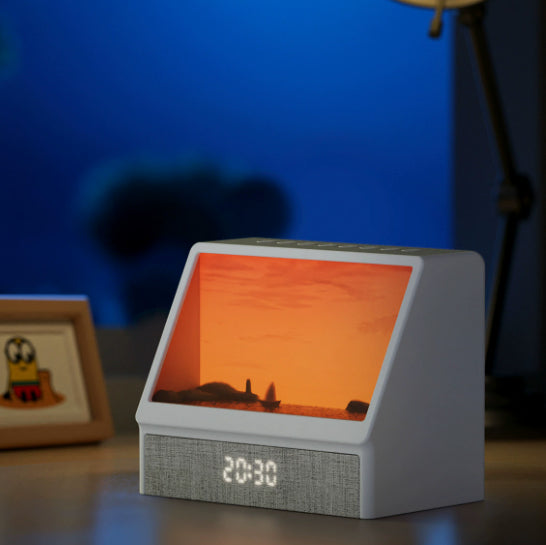 Sunrise Wake-Up Light Alarm Clock — 13 Lighting Modes, Smart Timer, Ambient Night Light