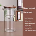 Lazy Man's Teapot – Flutter Cup Tea Infuser Glass Teapot