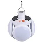 Solar Outdoor Lantern Emergency Lamp — 10W LED, 4 Brightness Levels, Portable Camping Light