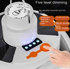 Solar Outdoor Lantern Emergency Lamp — 10W LED, 4 Brightness Levels, Portable Camping Light