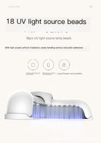 Nail lamp phototherapy machine