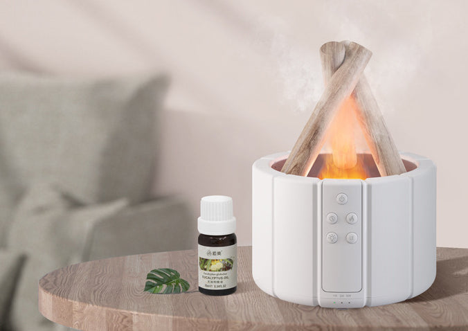 Cozy Bonfire Flame Diffuser — Aroma Essential Oil Humidifier for Bedroom & Living Room