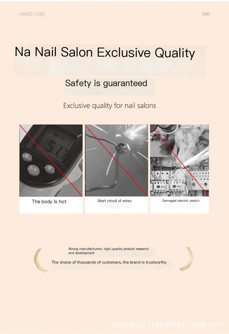 Nail lamp phototherapy machine