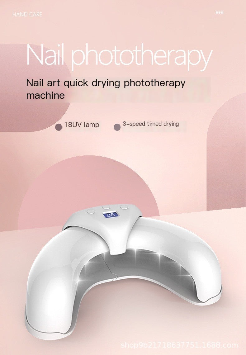 Nail lamp phototherapy machine