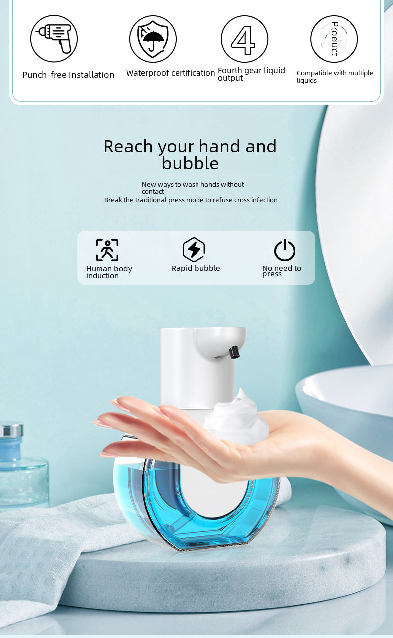 Automatic Soap Dispenser – Smart Touchless Foam Dispenser, Wall-Mounted