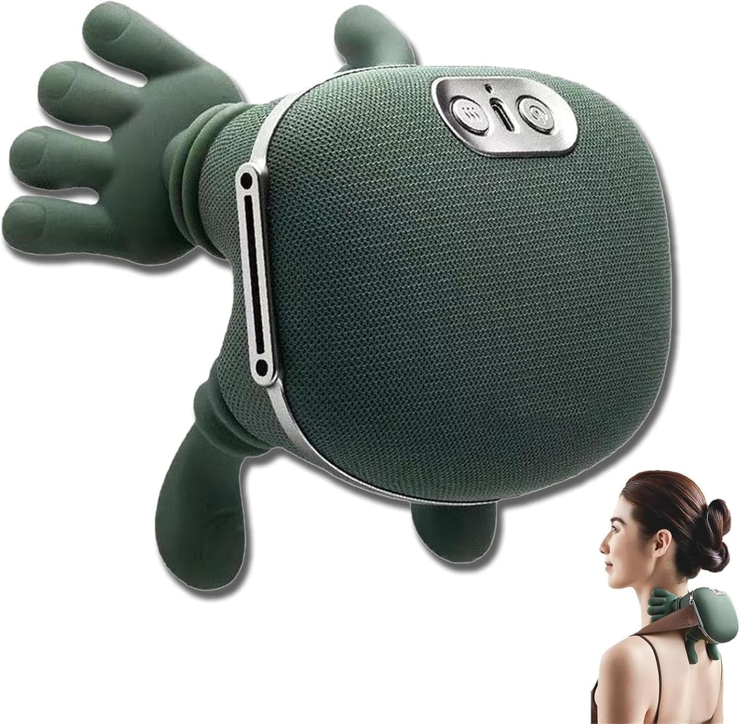 Electric Neck & Shoulder Massager – Deep-Tissue Kneading Cervical Massager for Pain Relief