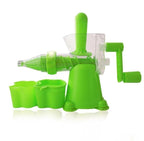 Multifunction Manual Hand Juicer – Fresh Apple, Orange & Wheatgrass Juice Extractor