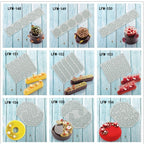 Silicone Cake Lace Mold – Decorative Edge Baking Mat (6 Designs)