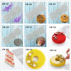 Silicone Cake Lace Mold – Decorative Edge Baking Mat (6 Designs)