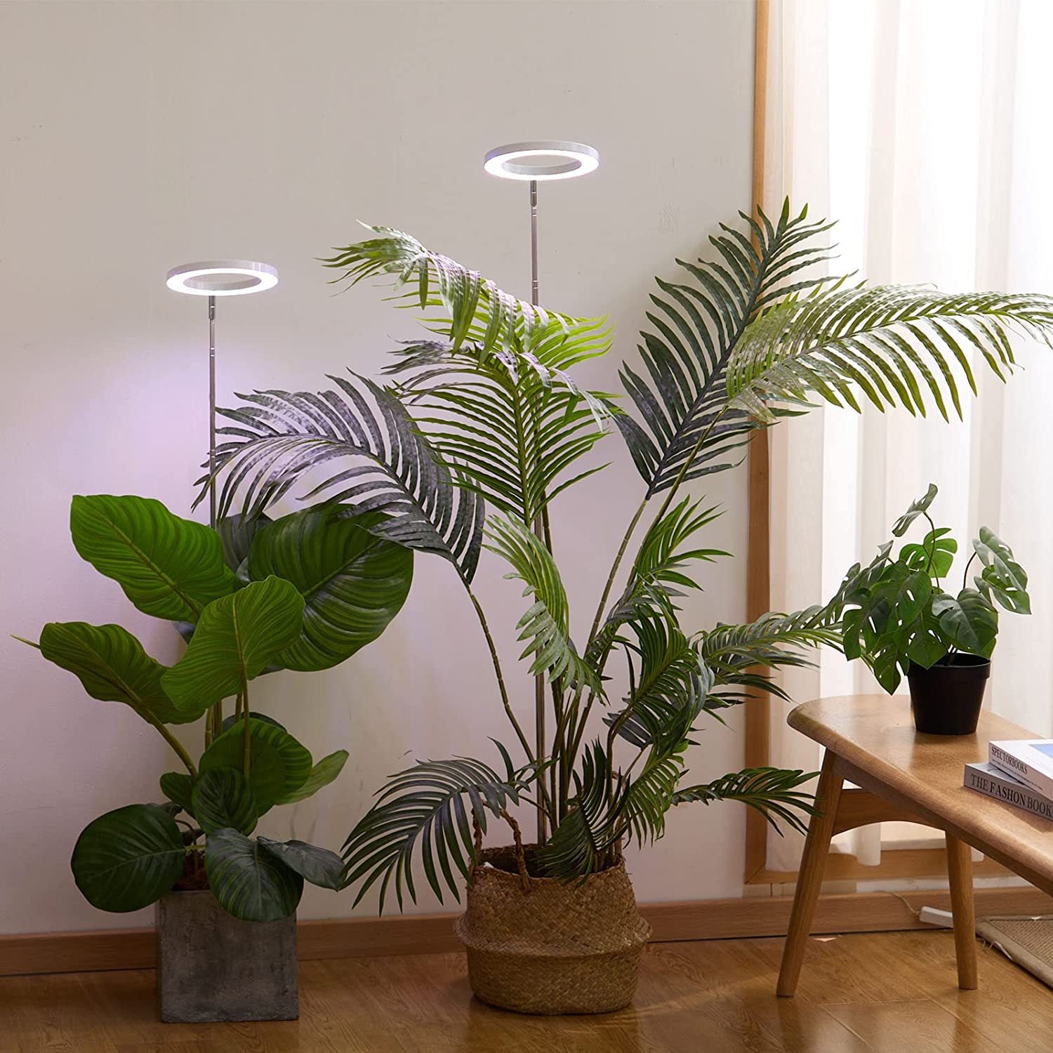 USB LED Plant Grow Light — Telescopic Stake Lamp with Timer for Indoor Seedlings & Potted Plants