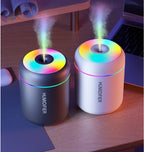 Mini USB Aroma Diffuser Humidifier — 180ml Essential Oil Mist Maker for Car, Home & Bedroom