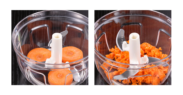 Mini Pull-String Vegetable Chopper – Manual Hand-Pull Multi-Function Food Cutter