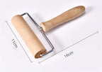 Wooden Rolling Pin – Lotus Wood Dough Roller for Pizza, Dumplings & Baking