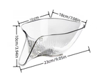 Multifunctional Rice Washing Drain Basket – Kitchen Colander Sieve with Handles