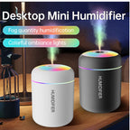 Mini USB Aroma Diffuser Humidifier — 180ml Essential Oil Mist Maker for Car, Home & Bedroom