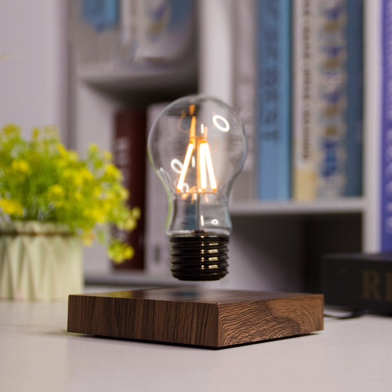 Magnetic Levitating Bulb Lamp – Floating LED Desk Light for Home & Office Decor
