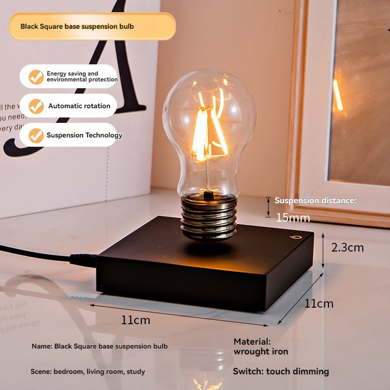 Magnetic Levitating Bulb Lamp – Floating LED Desk Light for Home & Office Decor