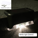 Waterproof LED Solar Stair Lights — IP65, 600mAh, Outdoor Step & Railing Lamp