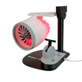 Aircraft Turbine Engine USB Desk Fan with LED Tail Flame – Adjustable Speed Desktop Fan